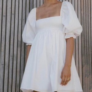 Faithful the Brand Aries Mini Dress Pink